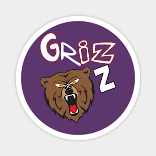 Grizzlies Basketball Squad Warmup Jersey (Style 3) Magnet